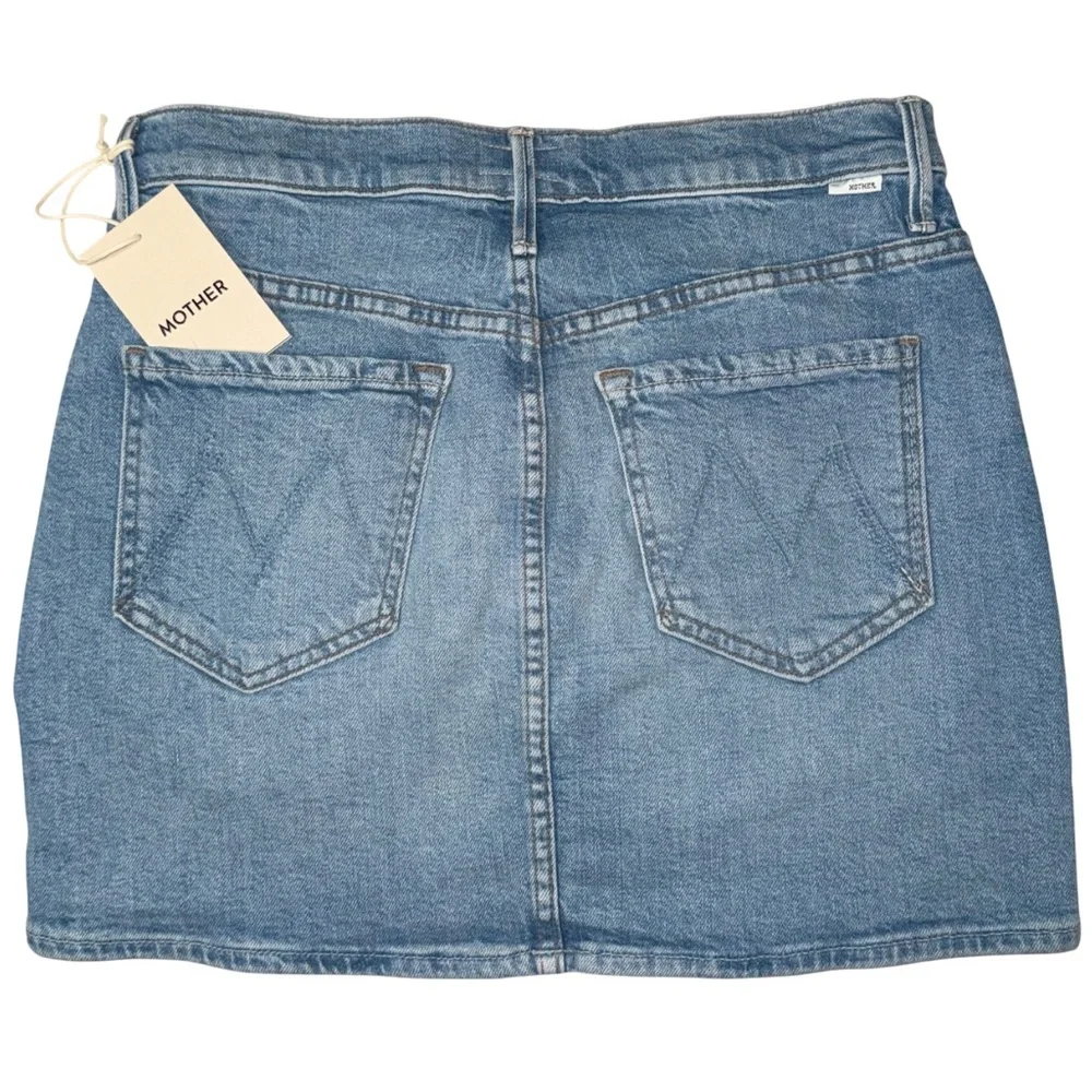 MOTHER The Vagabond Mini Skirt in Love On The Beat - Picture 6 of 6
